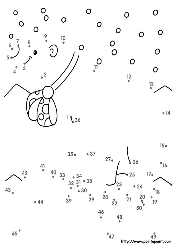 Medium Connect The Dots Printable 2023 Calendar Printable