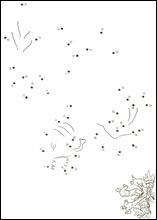 Medium Dot To Dot Printable Puzzles Page 1